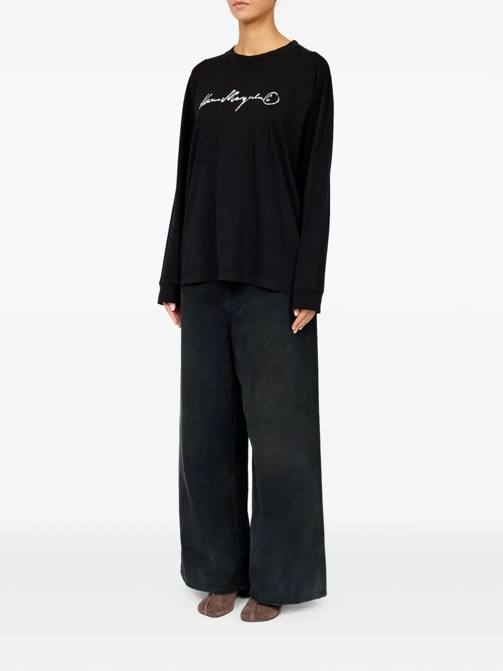 Logo Cotton T-Shirt sold by Wanan Luxury product image thumbnail 3