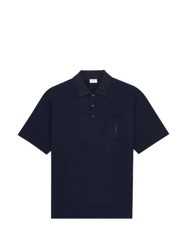 Cotton Polo Shirt made by Yves Saint Laurent