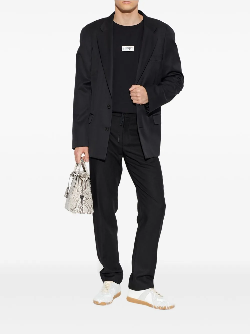 T-Shirts And Polos Black sold by Wanan Luxury product image thumbnail 5