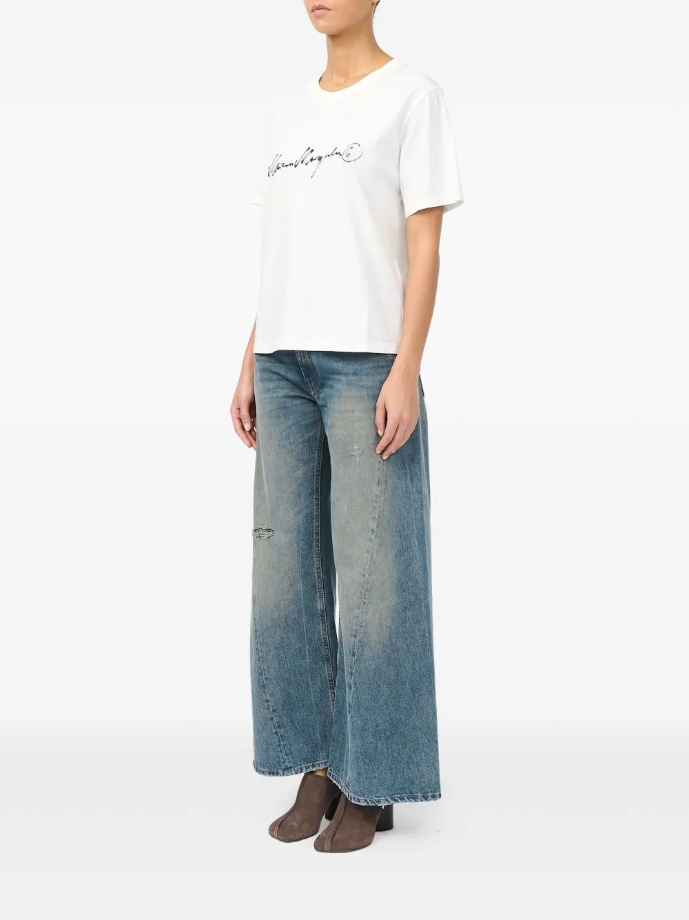 Logo Cotton T-Shirt sold by Wanan Luxury product image thumbnail 5