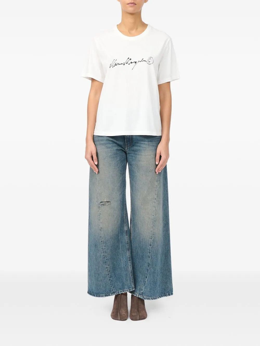 Logo Cotton T-Shirt sold by Wanan Luxury product image thumbnail 2