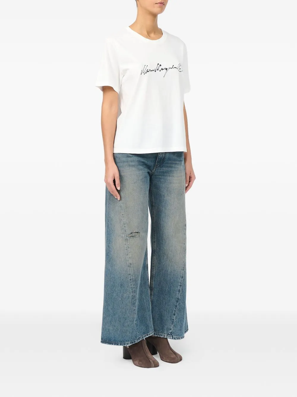 Logo Cotton T-Shirt sold by Wanan Luxury product image thumbnail 3