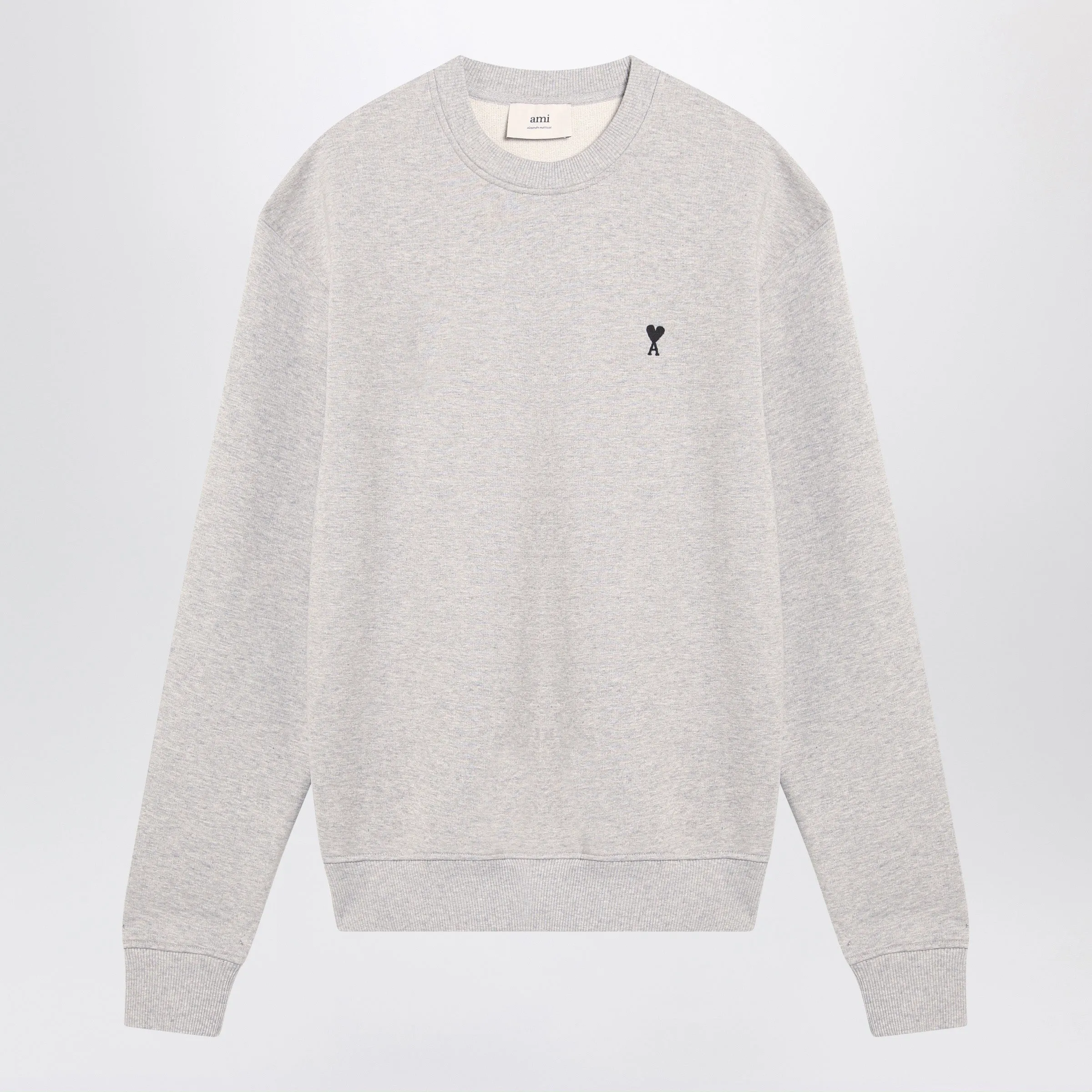 Grey Ami De Cœur Crewneck Sweatshirt sold by Wanan Luxury