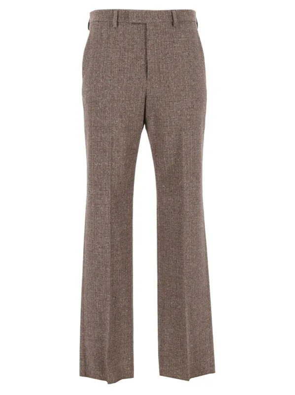 Tailored Trousers Beige made by Valentino Garavani