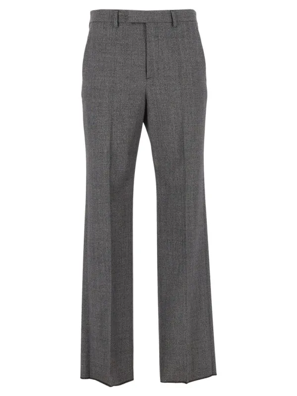 Tailored Trousers Grey made by Valentino Garavani