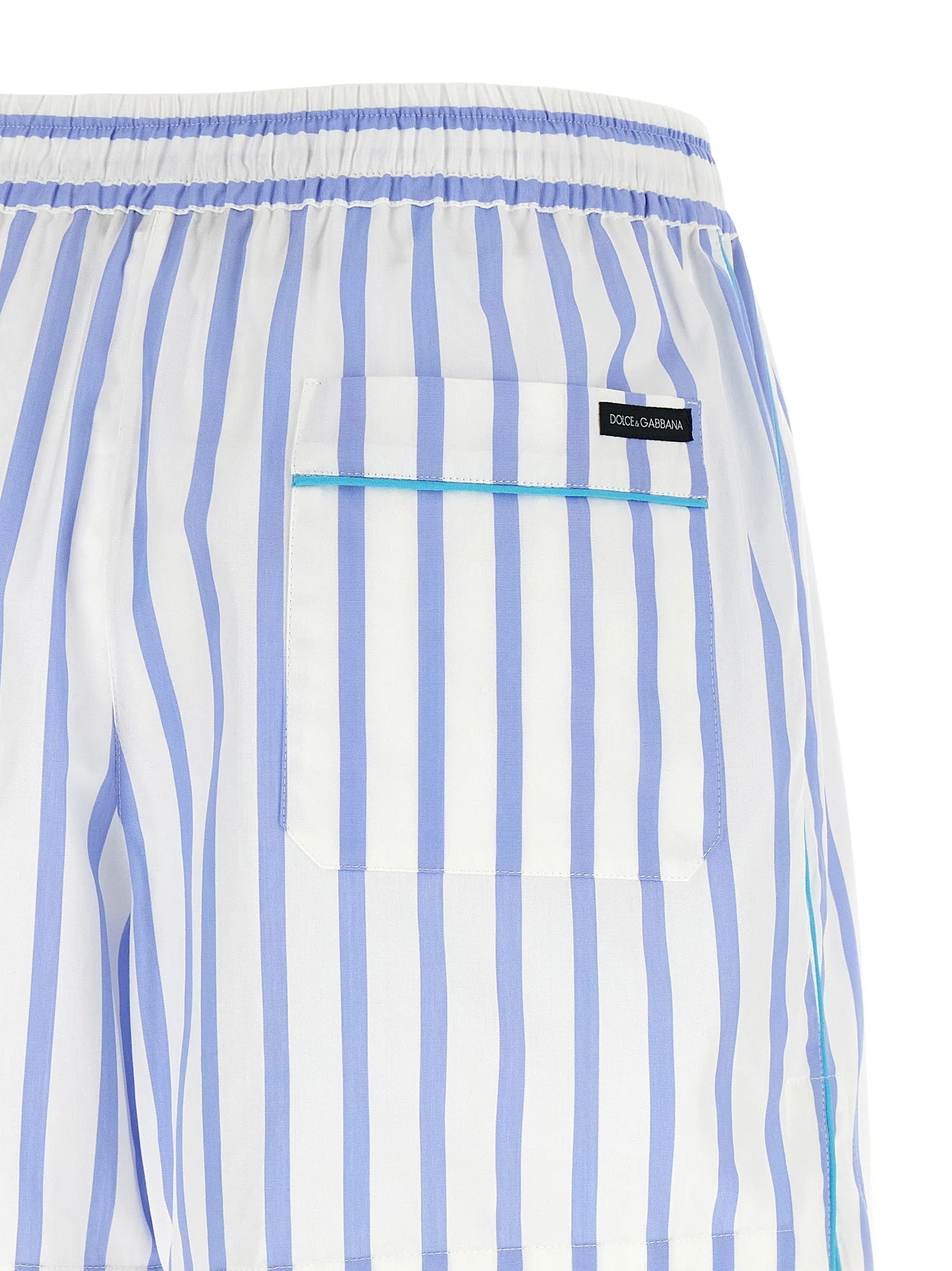 Striped Bermuda Shorts Light Blue sold by Wanan Luxury product image thumbnail 4