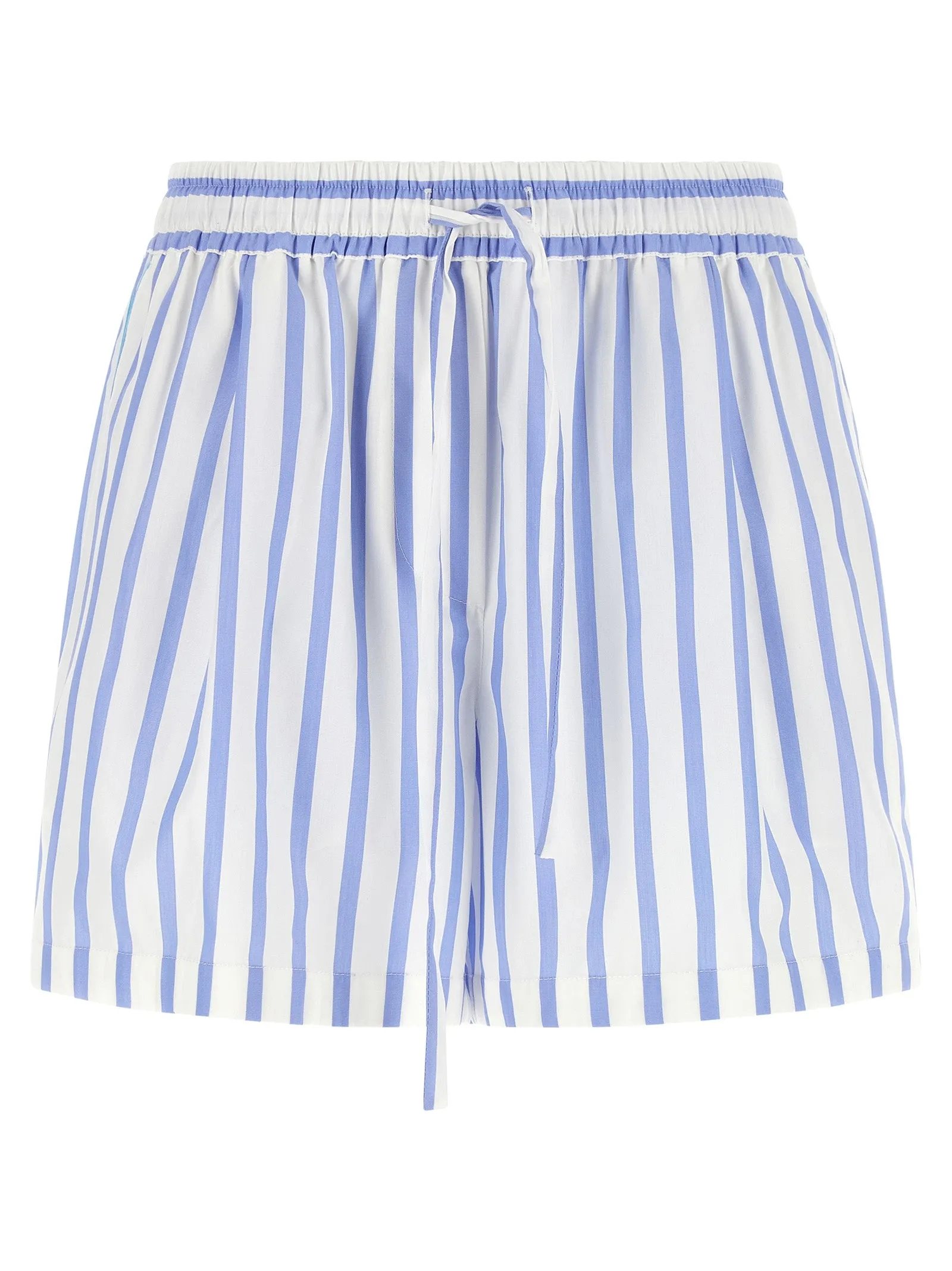 Striped Bermuda Shorts Light Blue sold by Wanan Luxury