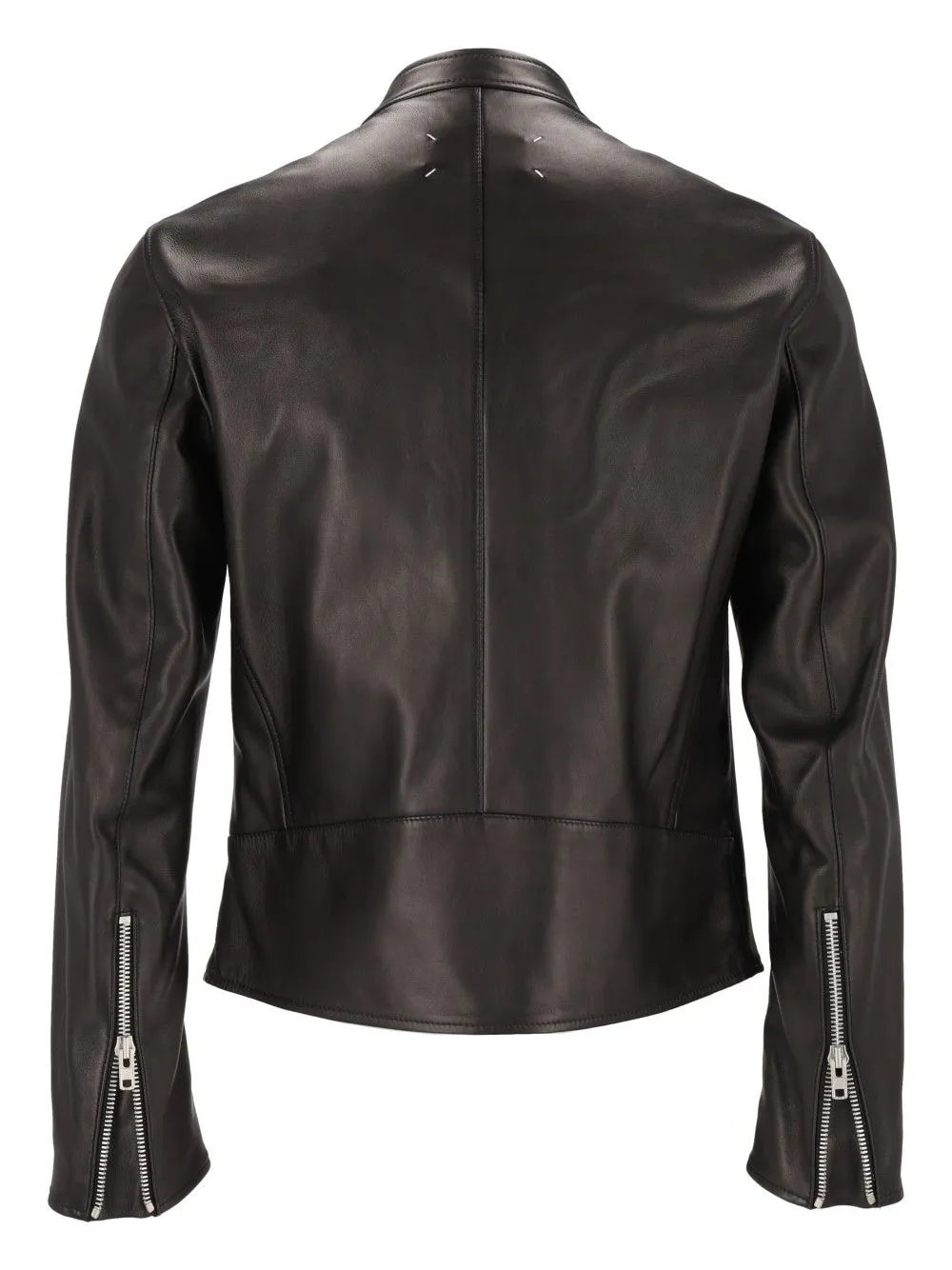 5-Zip Leather Jacket Black sold by Wanan Luxury product image thumbnail 2