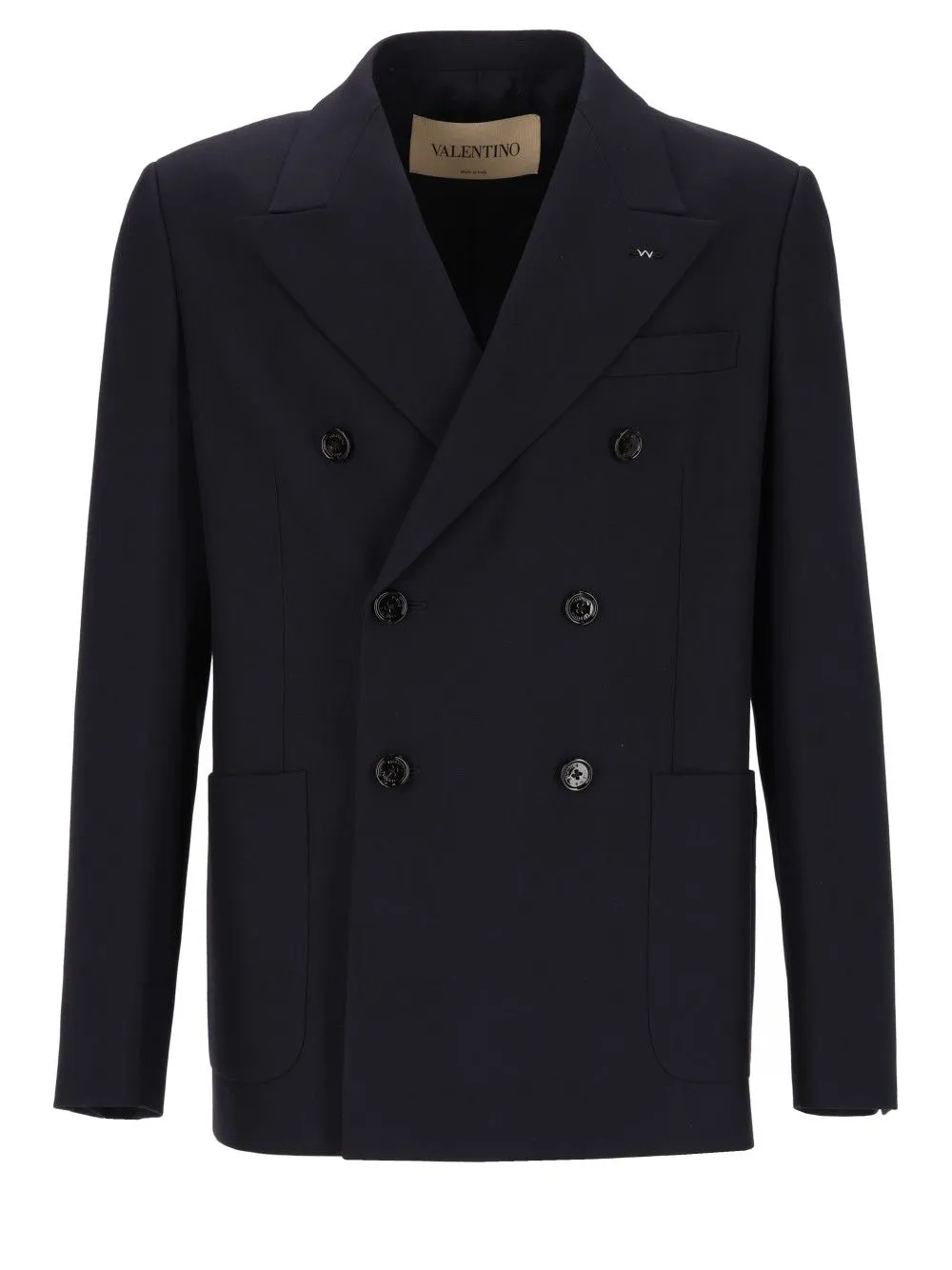 Double-Breasted Jacket Blue sold by Wanan Luxury