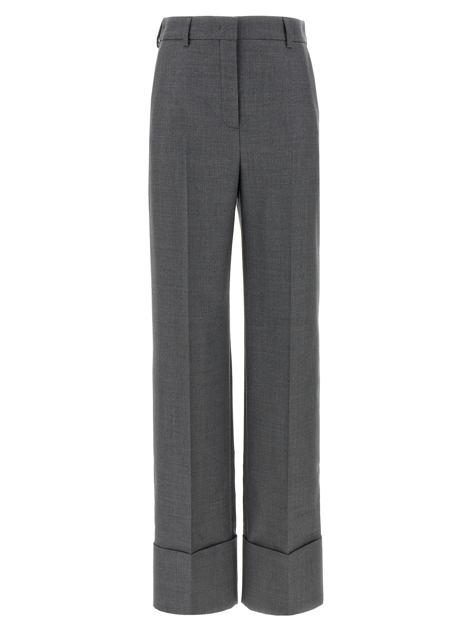 Valentino Garavani Wool Pants Gray sold by Wanan Luxury