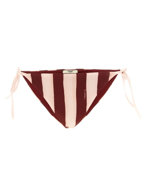 Pequin Beachwear Bordeaux made by Fendi