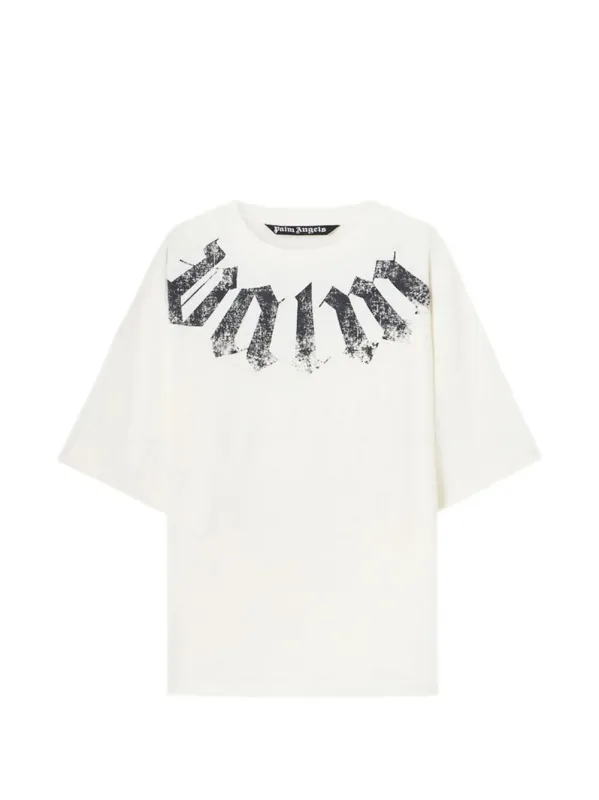 Logo Cototn T-Shirt made by Palm Angels