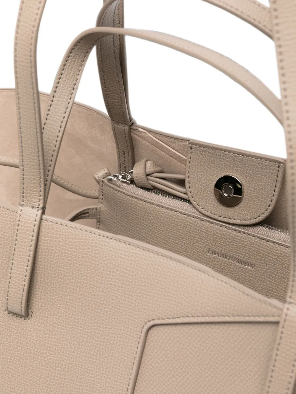 Medium Leather Tote Bag sold by Wanan Luxury product image thumbnail 2