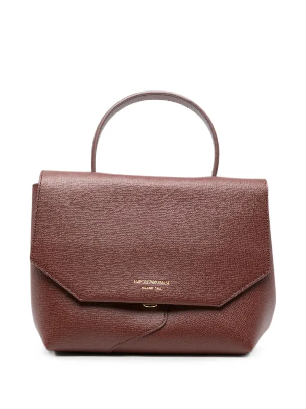 Medium Leather Handbag made by Emporio Armani
