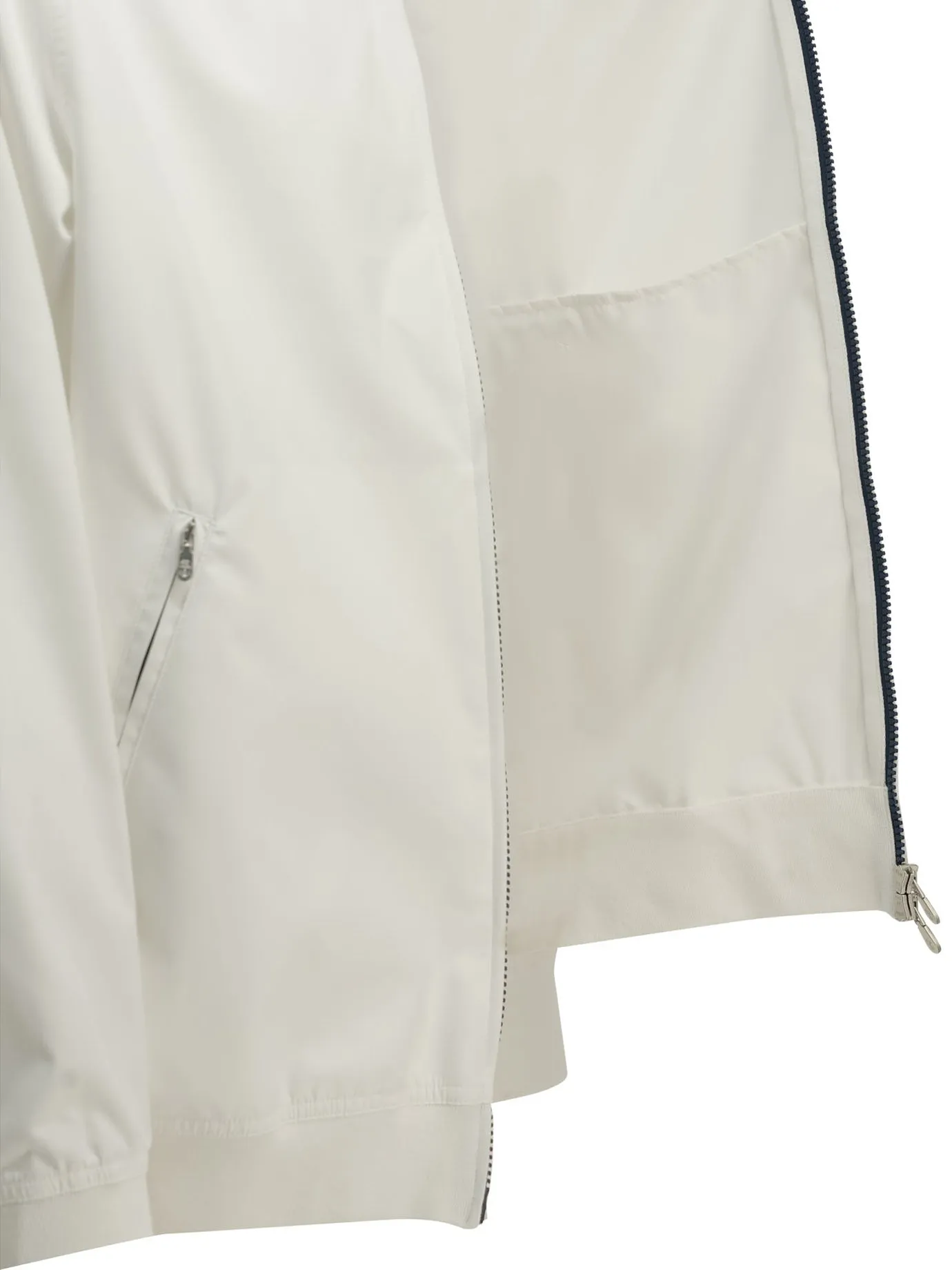 Zip-Up Sweatshirt With Logo Sweatshirts White sold by Wanan Luxury product image thumbnail 4