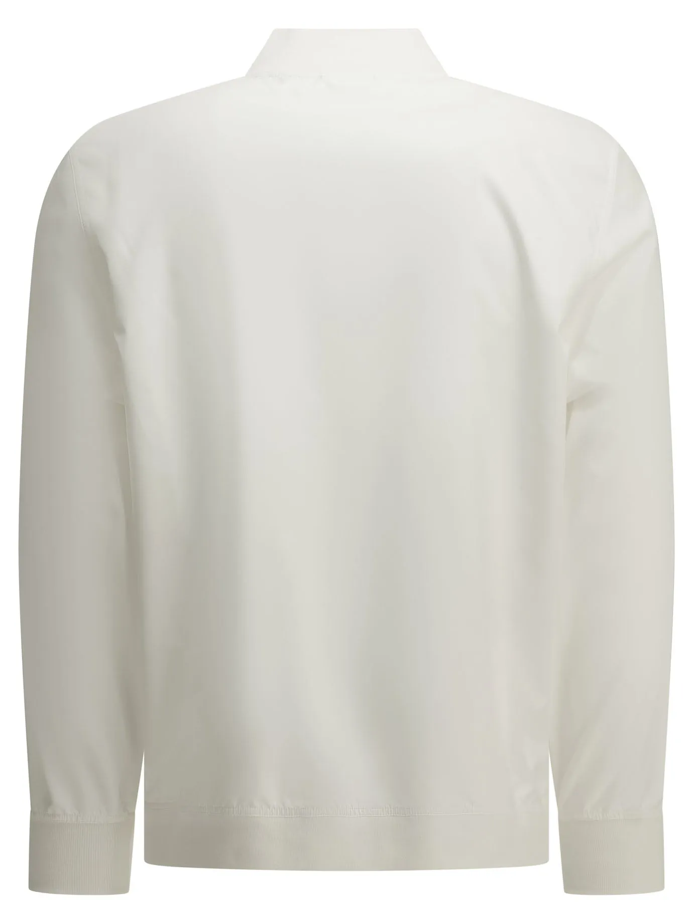 Zip-Up Sweatshirt With Logo Sweatshirts White sold by Wanan Luxury product image thumbnail 2