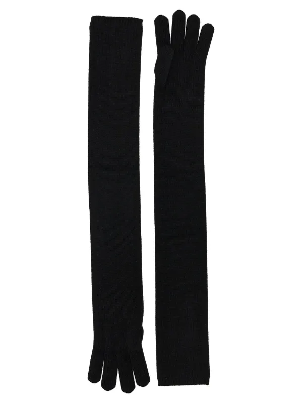 Timor Gloves Black made by MaxMara
