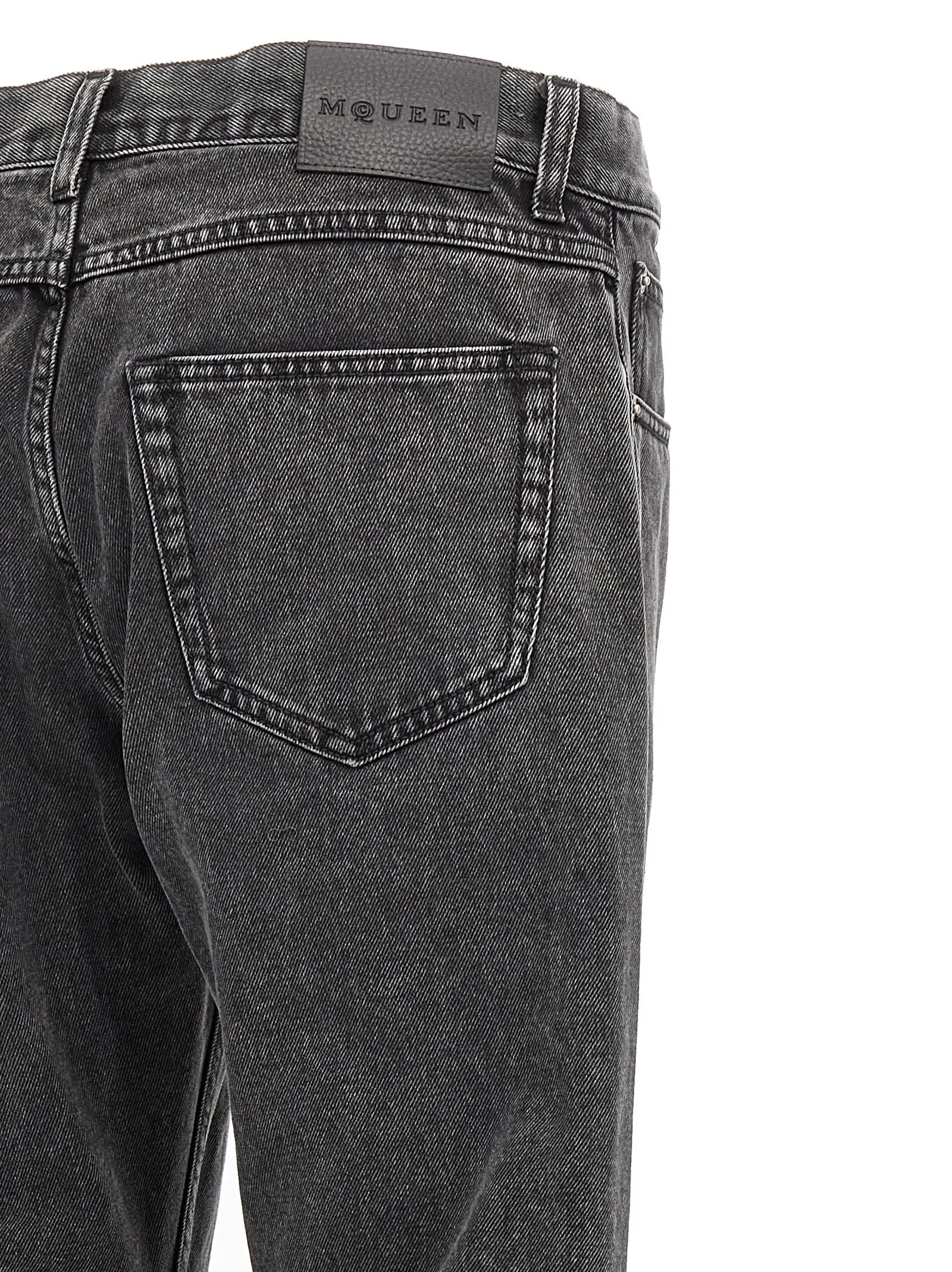 Metal Plate Jeans Black sold by Wanan Luxury product image thumbnail 4