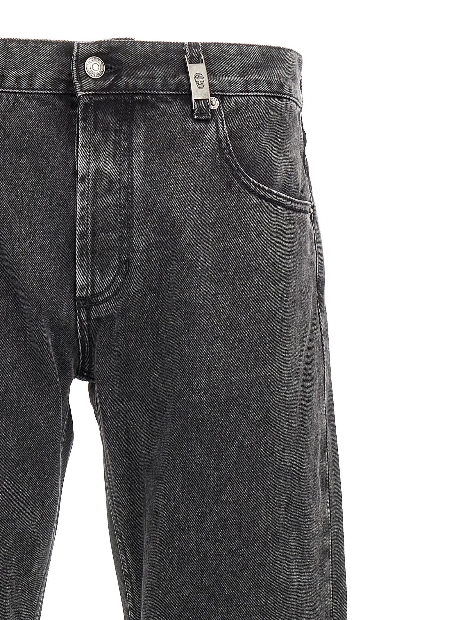 Metal Plate Jeans Black sold by Wanan Luxury product image thumbnail 3