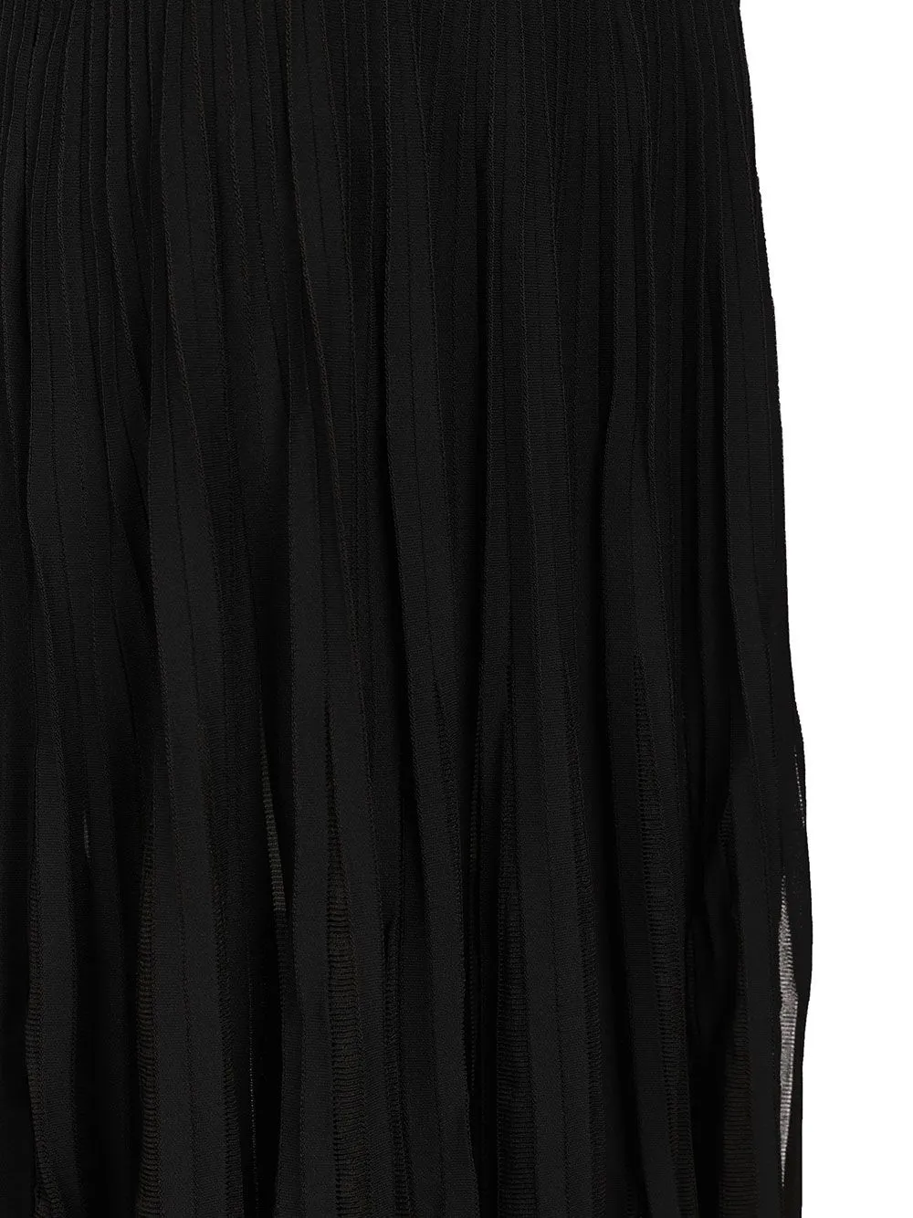 Pleated Sheer Dress Black sold by Wanan Luxury product image thumbnail 5