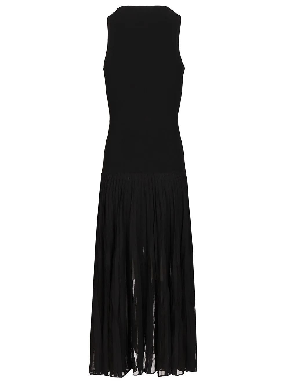 Pleated Sheer Dress Black sold by Wanan Luxury product image thumbnail 2