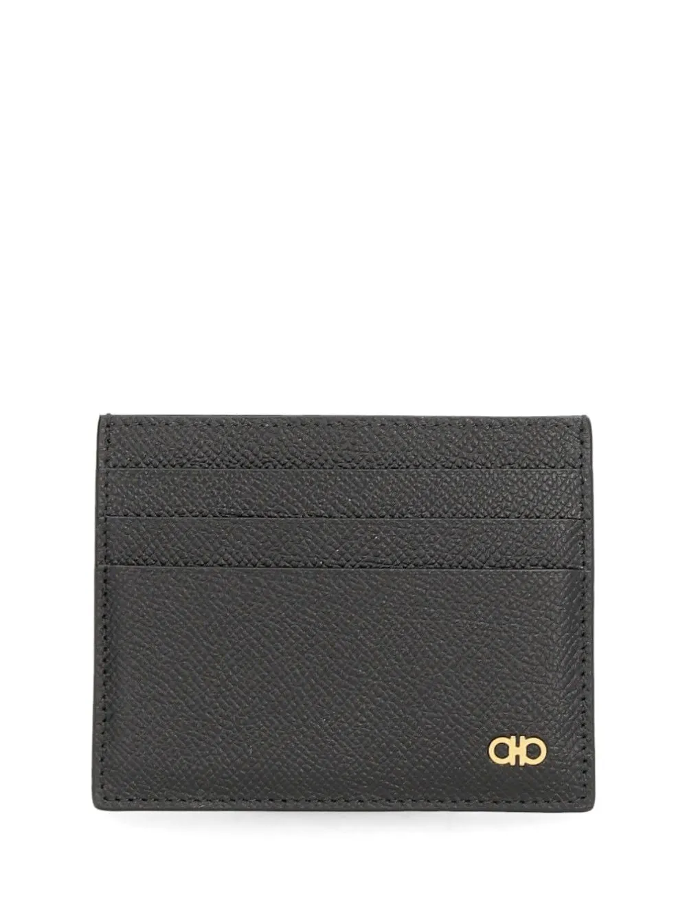 Gancini Credit Card Holder Wallets Black sold by Wanan Luxury