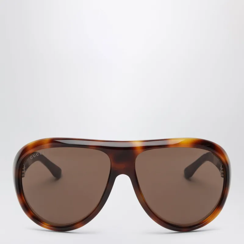 Havana Aviator Sunglasses made by Gucci
