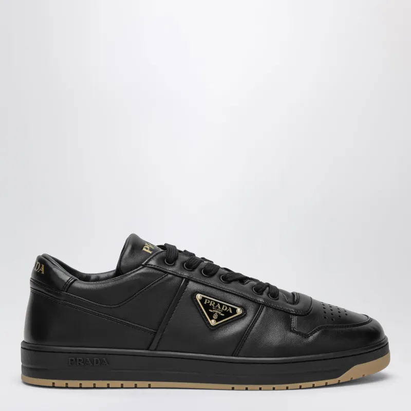 Black Downtown Sneakers In Nappa Leather made by Prada