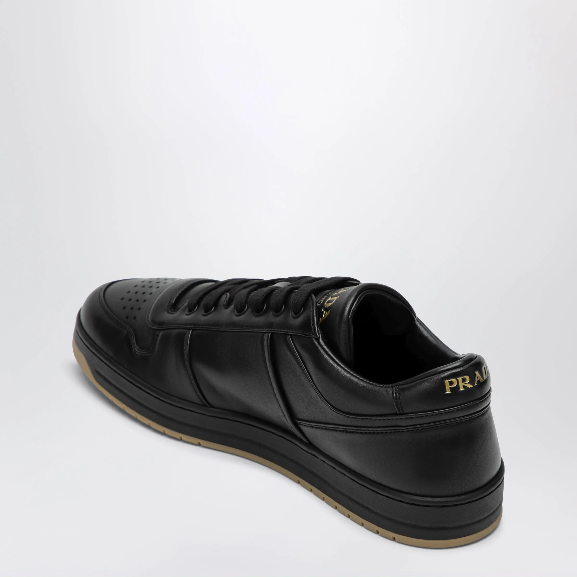 Black Downtown Sneakers In Nappa Leather sold by Wanan Luxury product image thumbnail 2