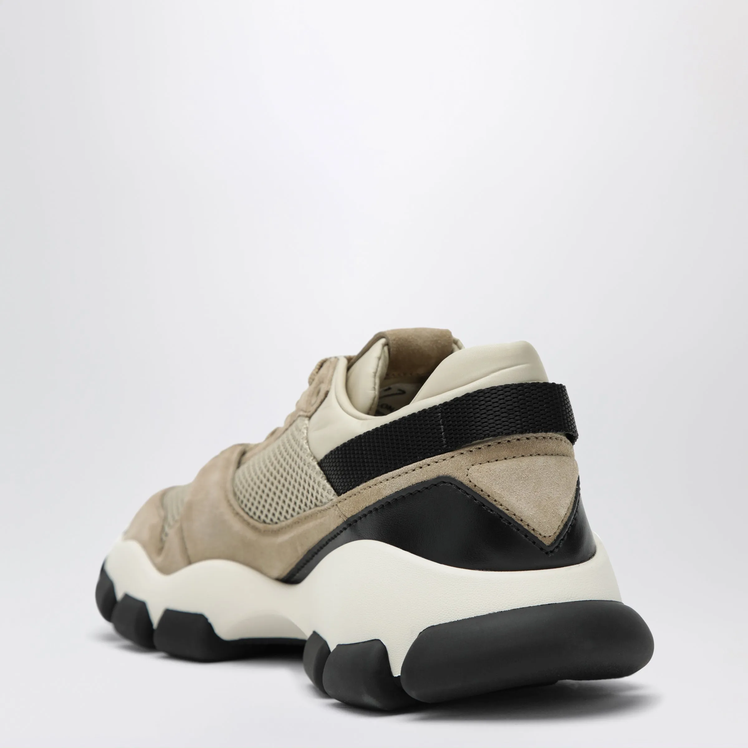 Mesh And Suede Sneakers In Desert sold by Wanan Luxury product image thumbnail 2