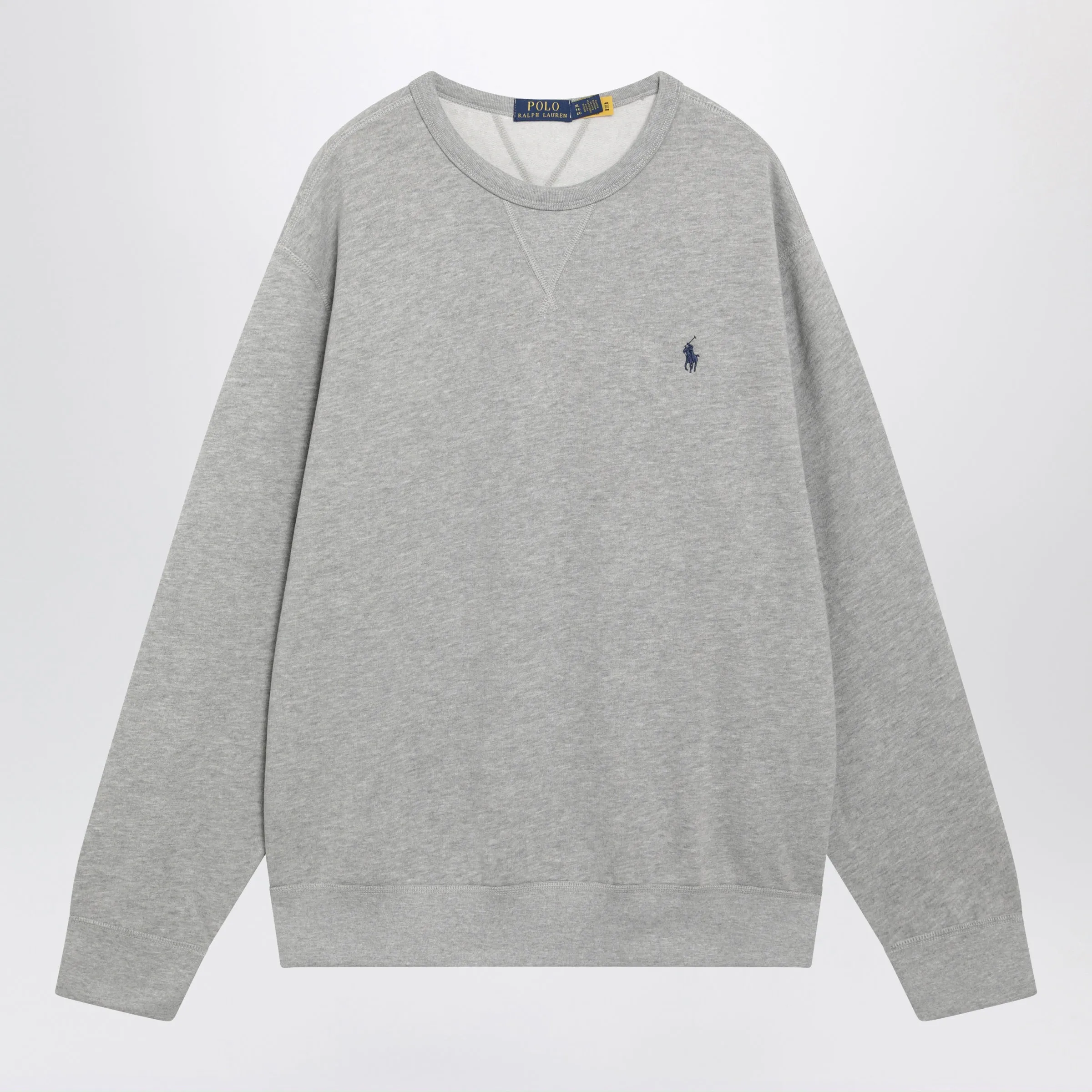 Grey Cotton-Blend Crewneck Sweatshirt sold by Wanan Luxury