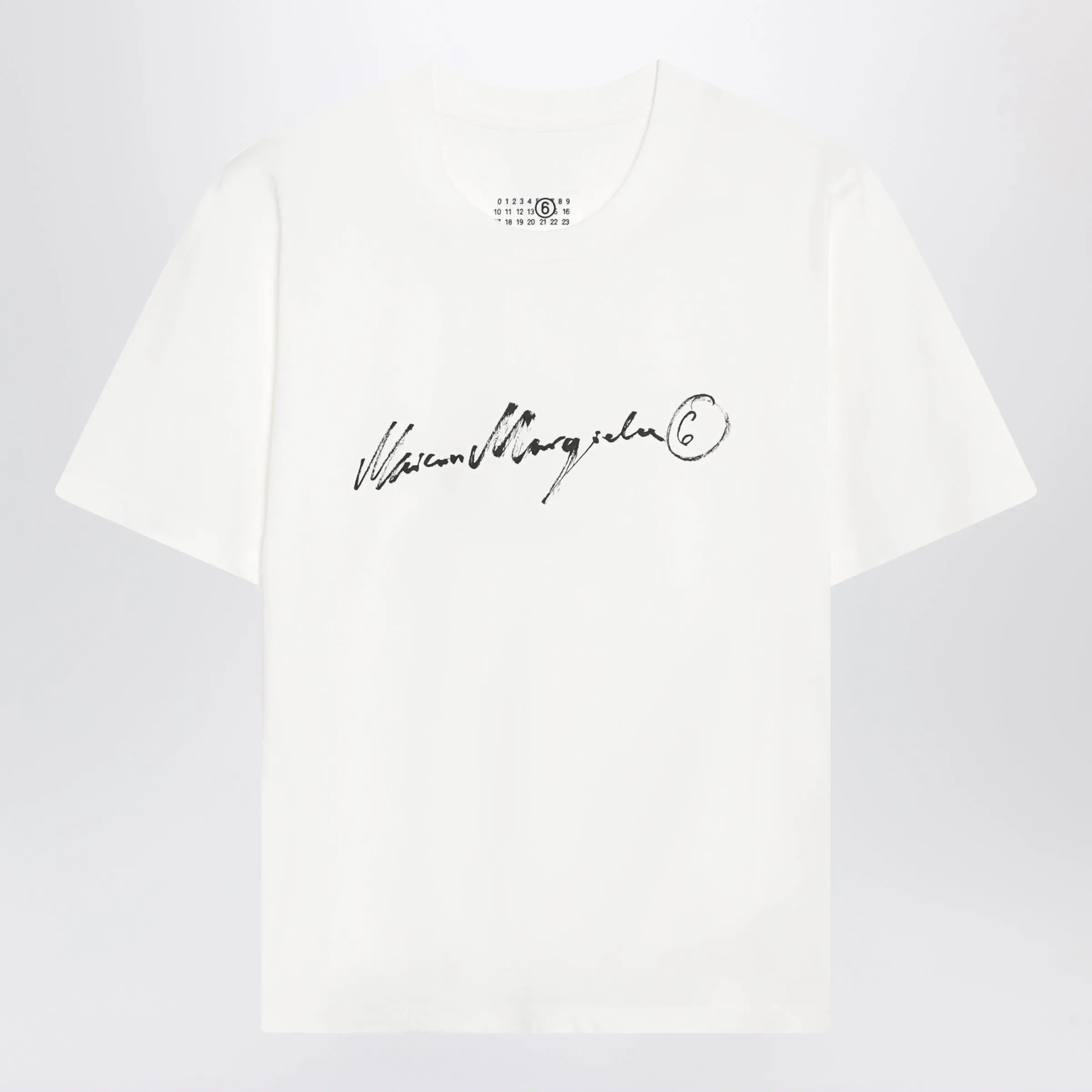 White Logo-Print T-Shirt sold by Wanan Luxury