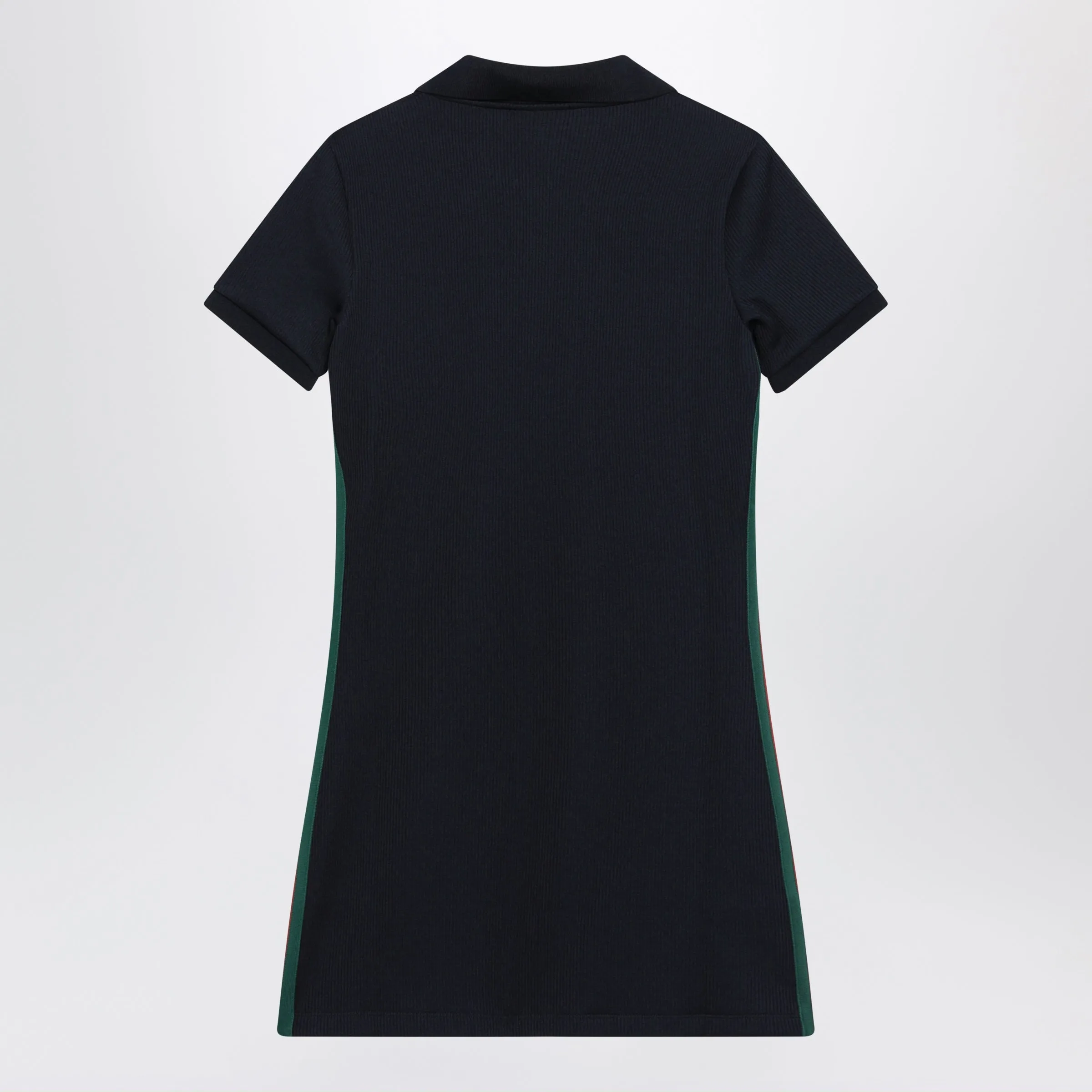 Blue Cotton Jersey Dress With Web Detail sold by Wanan Luxury product image thumbnail 2
