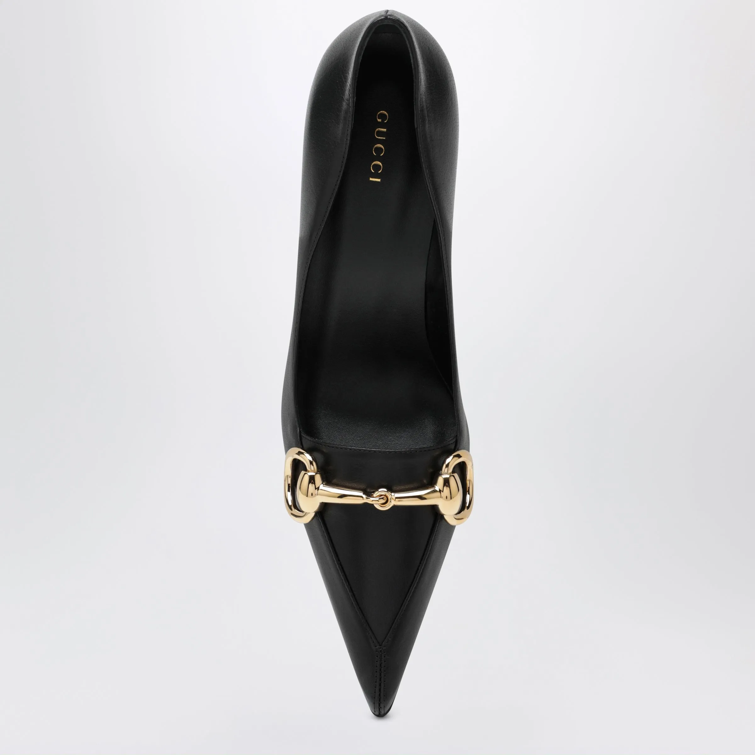 Boulevard Pumps In Glossy Leather, Black sold by Wanan Luxury product image thumbnail 3