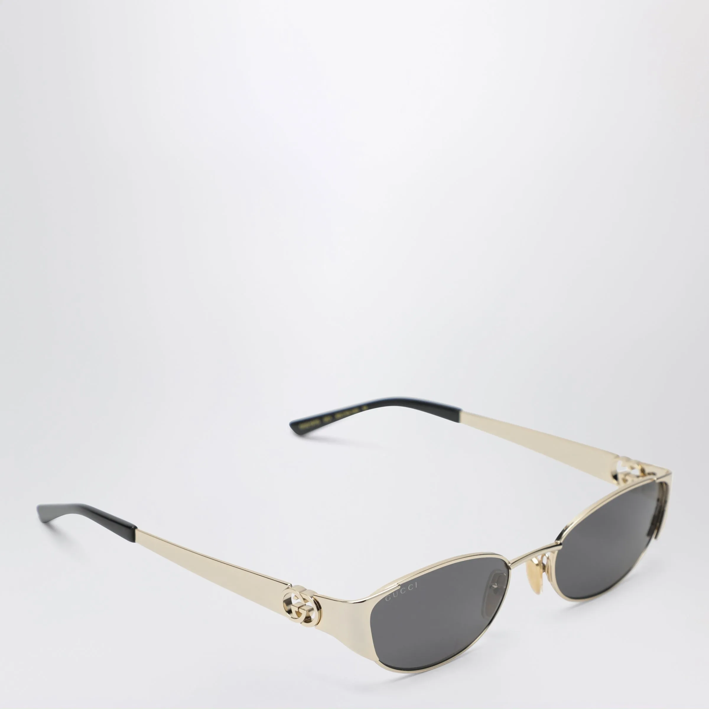 Gold-Tone Metal Oval Sunglasses sold by Wanan Luxury product image thumbnail 2