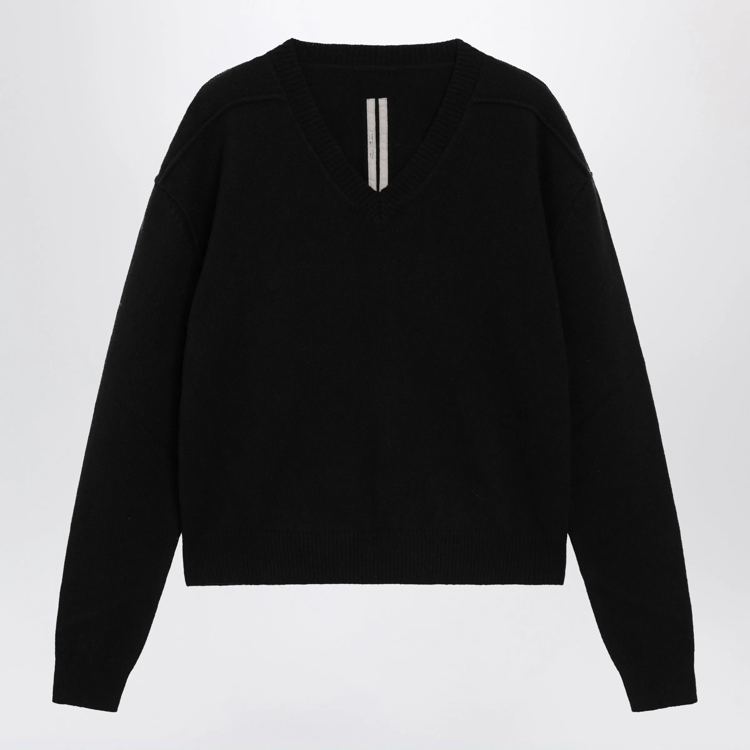 Black Wool And Cashmere Sweater sold by Wanan Luxury