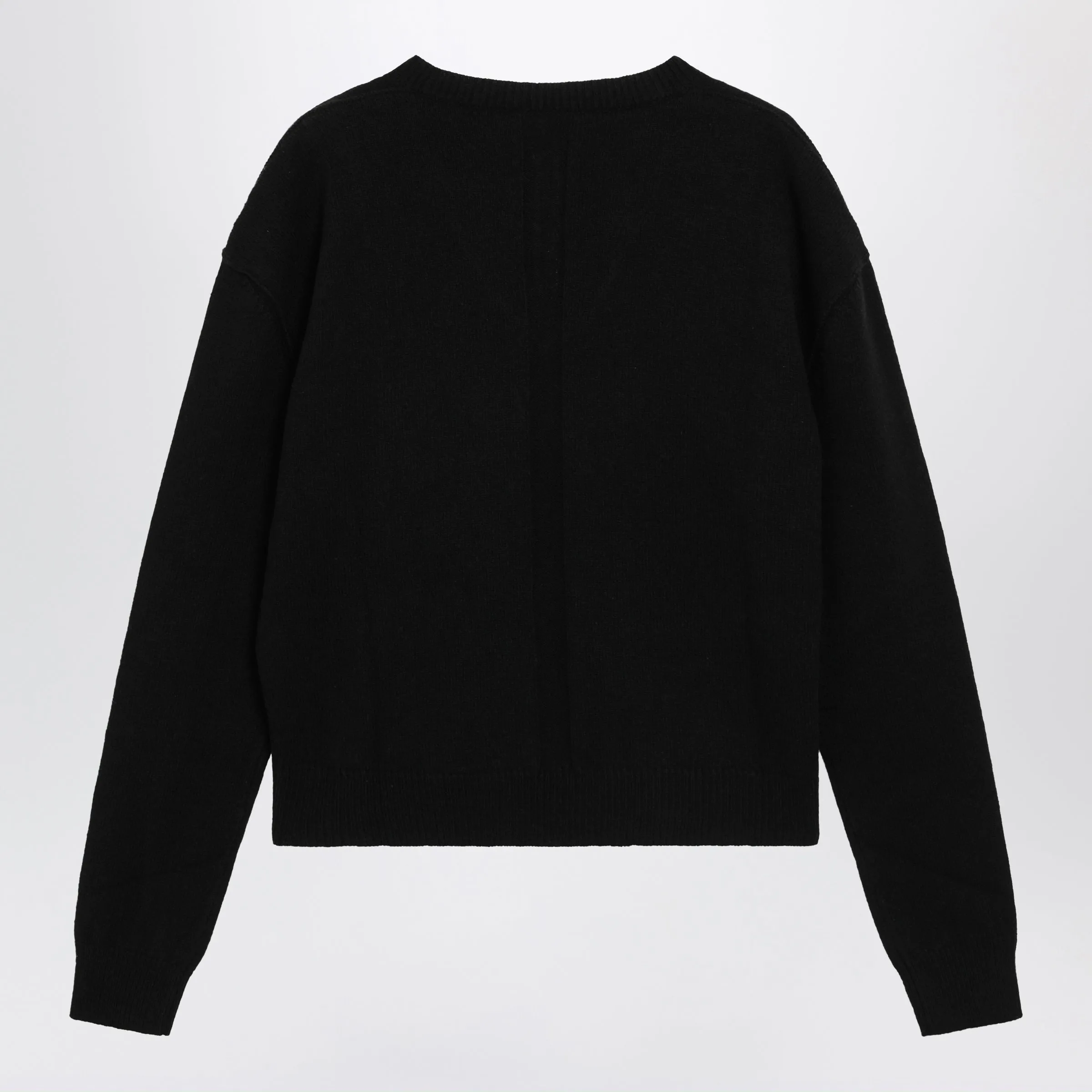 Black Wool And Cashmere Sweater sold by Wanan Luxury product image thumbnail 2
