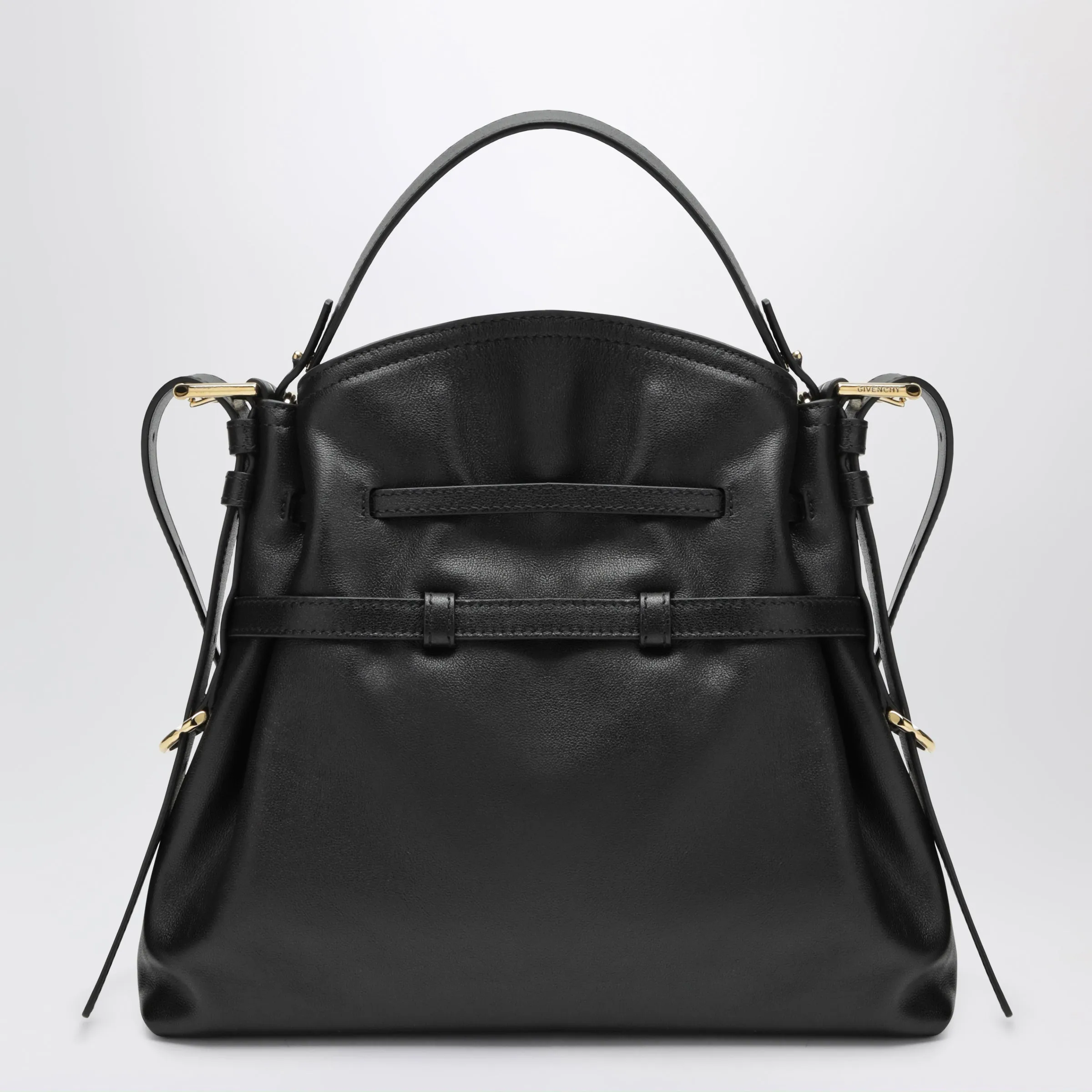 Small Voyou Bucket Bag In Black Calfskin sold by Wanan Luxury product image thumbnail 2