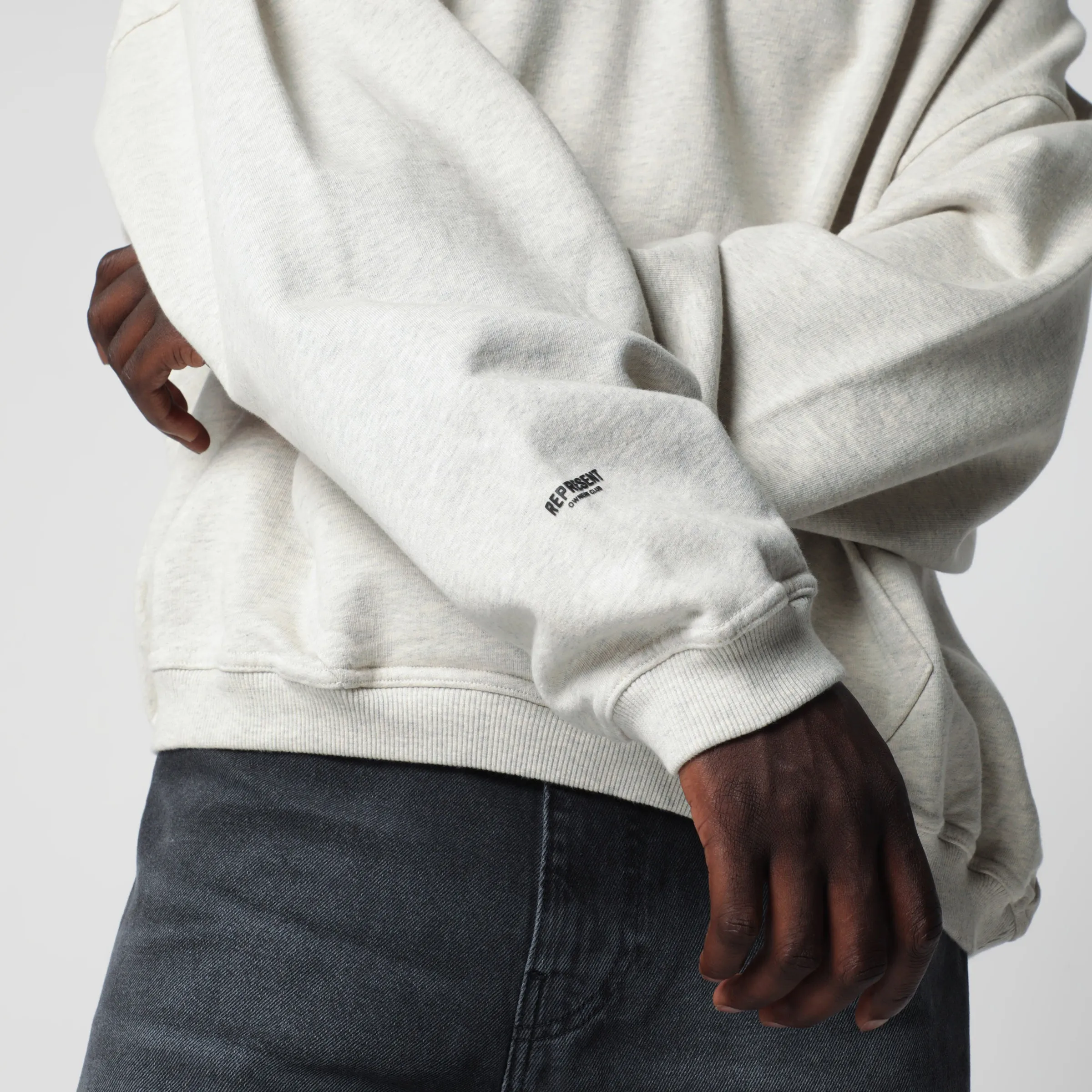 Cream Micro Owners Club Cotton Hoodie sold by Wanan Luxury product image thumbnail 2