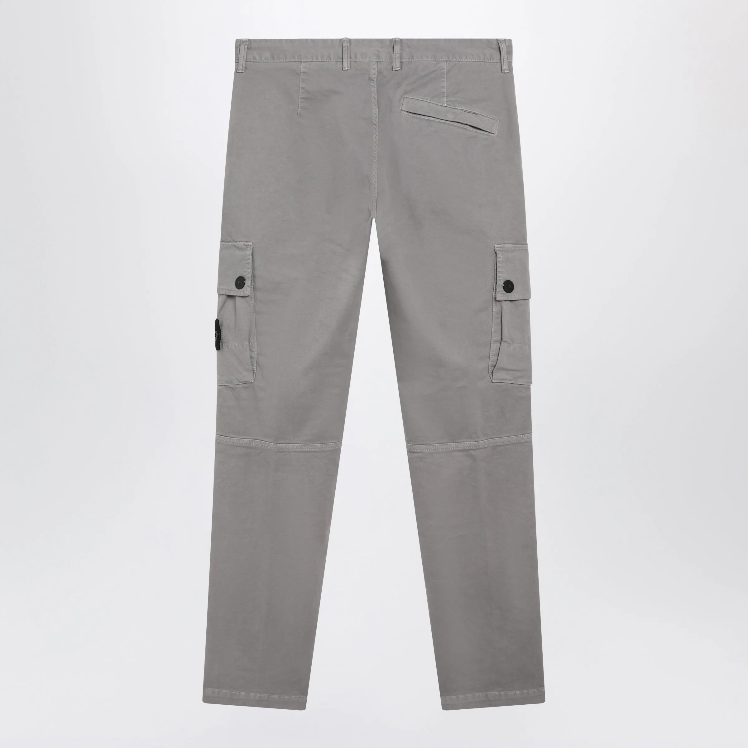 Grey Cotton Cargo Trousers sold by Wanan Luxury product image thumbnail 2
