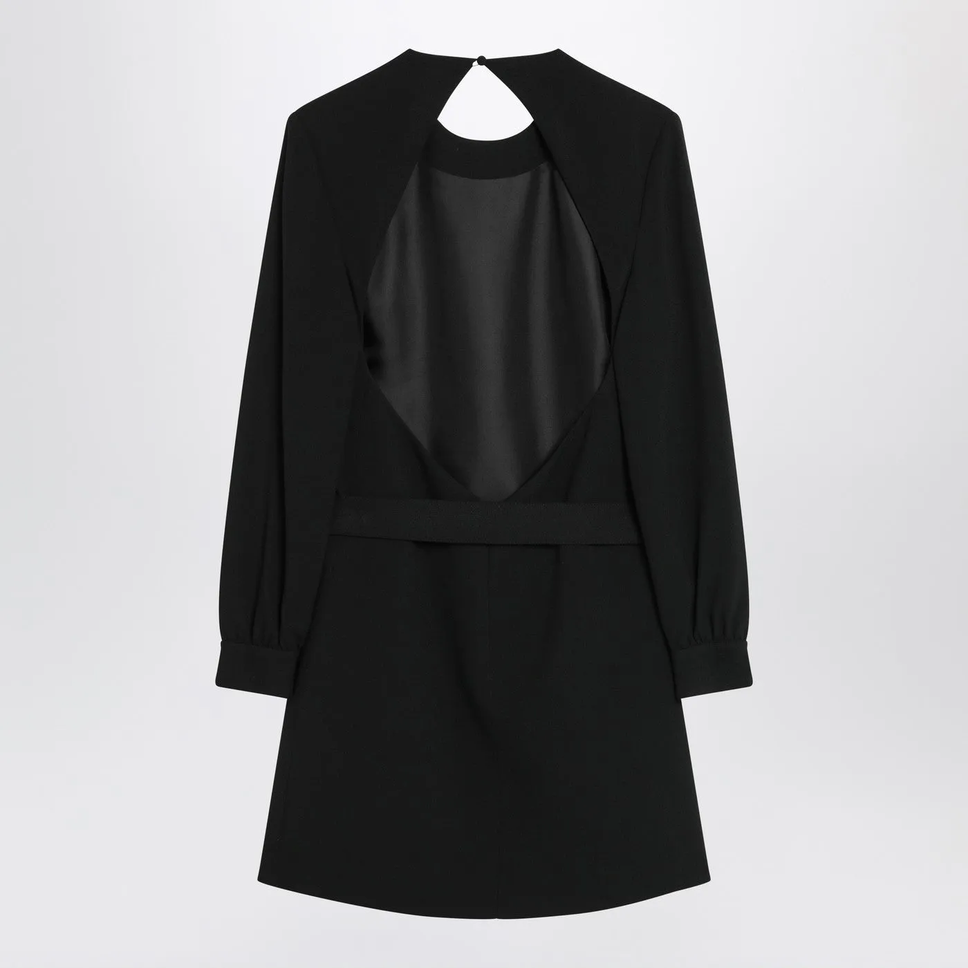 Black Mini Dress With Belt sold by Wanan Luxury product image thumbnail 2