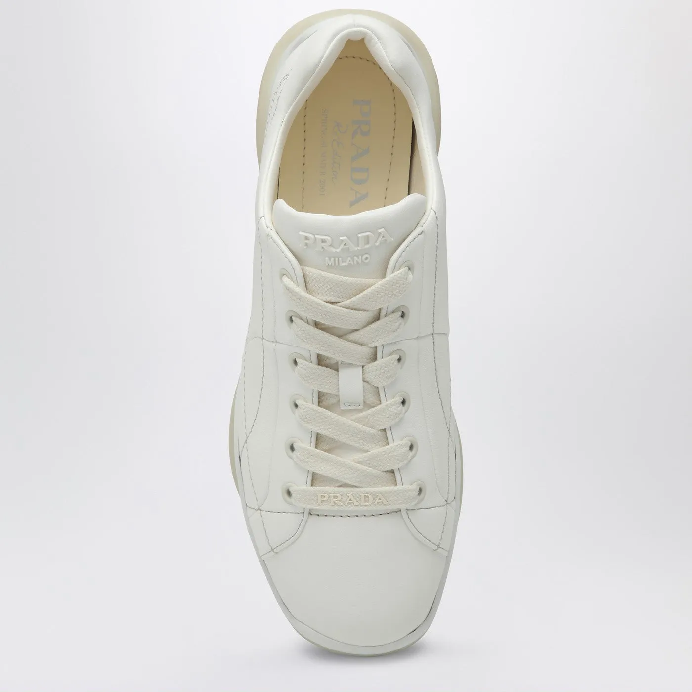 Sneakers Ivory In Nappa sold by Wanan Luxury product image thumbnail 3