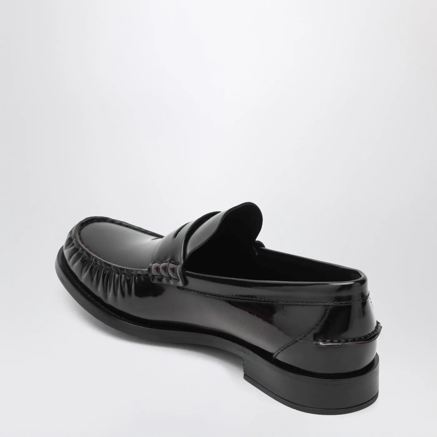 Cordovan Polished Leather Loafers sold by Wanan Luxury product image thumbnail 2
