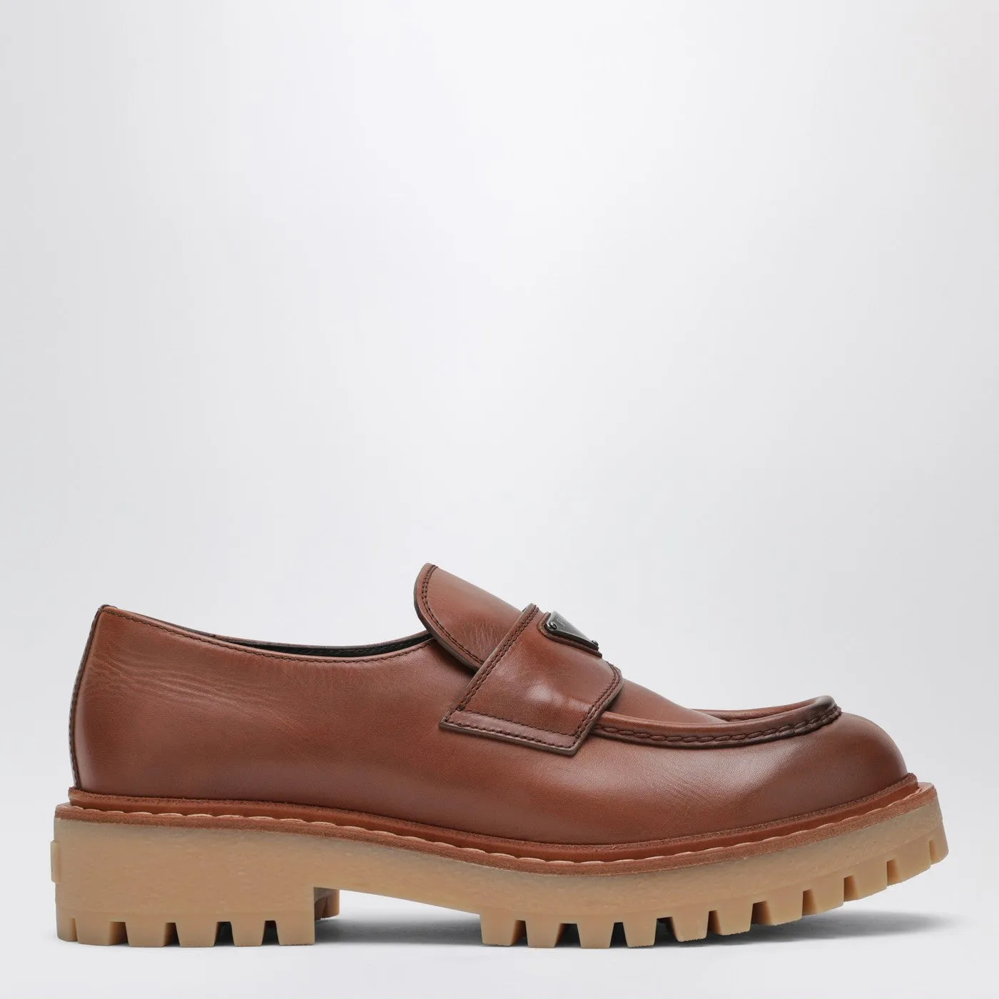 Ebony Leather Loafers sold by Wanan Luxury