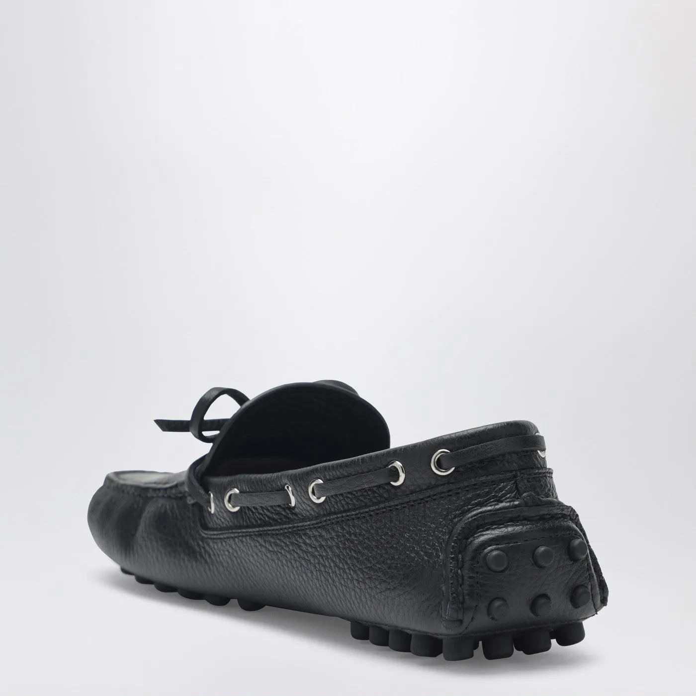 Black Leather Loafers With Strap sold by Wanan Luxury product image thumbnail 2