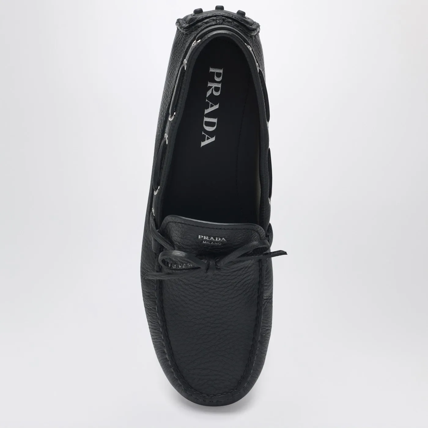 Black Leather Loafers With Strap sold by Wanan Luxury product image thumbnail 3