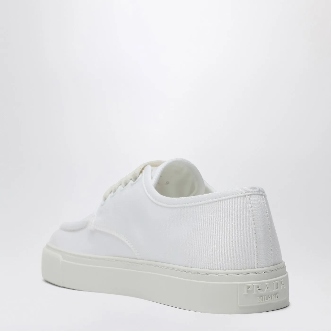 White Sneakers In Cotton Canvas sold by Wanan Luxury product image thumbnail 2