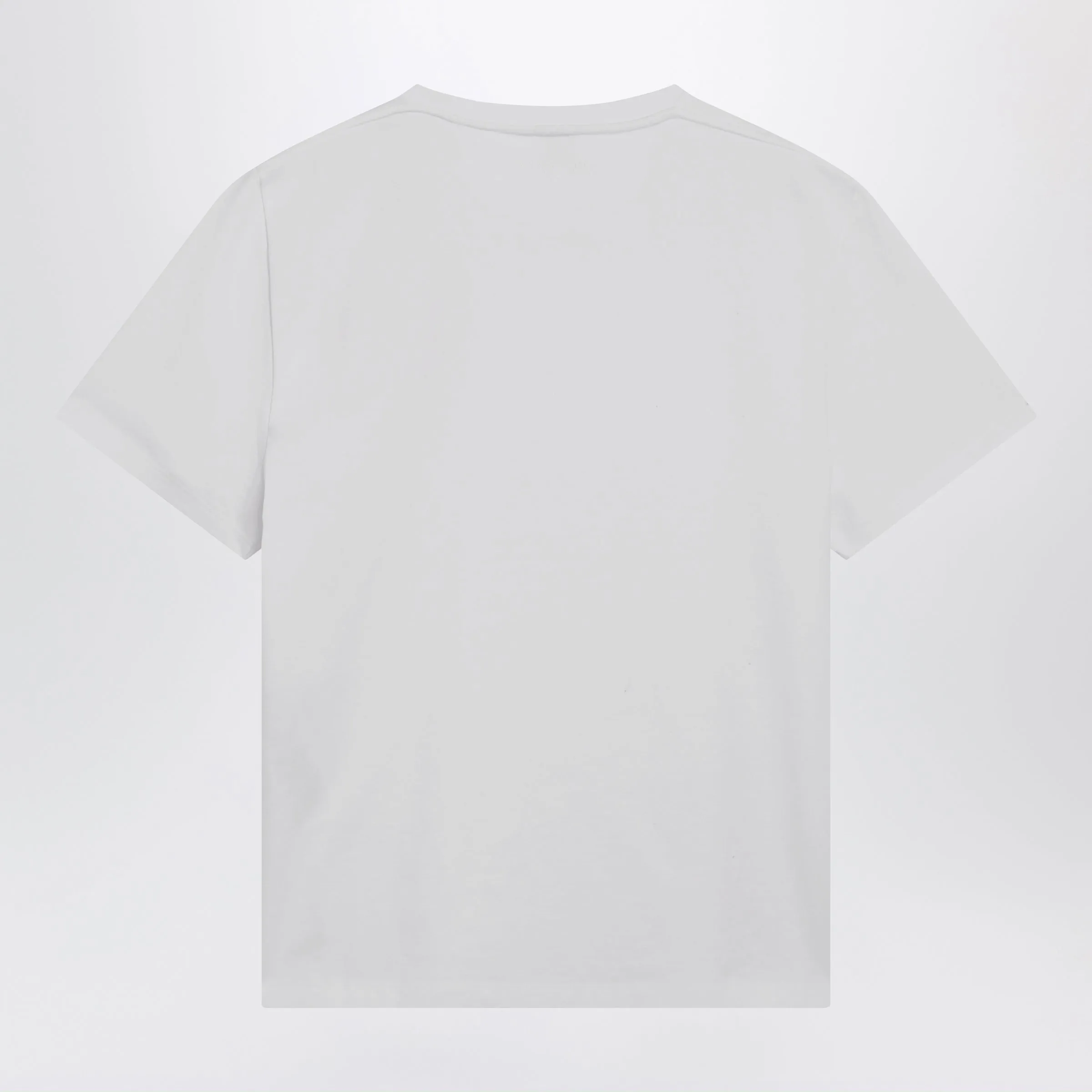 White Small Fit De Cotton T-Shirt sold by Wanan Luxury product image thumbnail 2