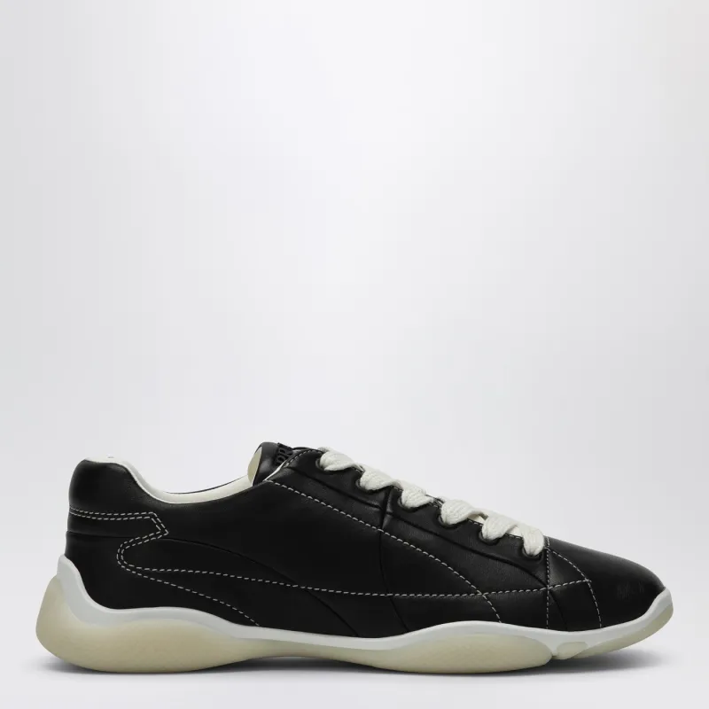 Sneakers Black In Nappa made by Prada