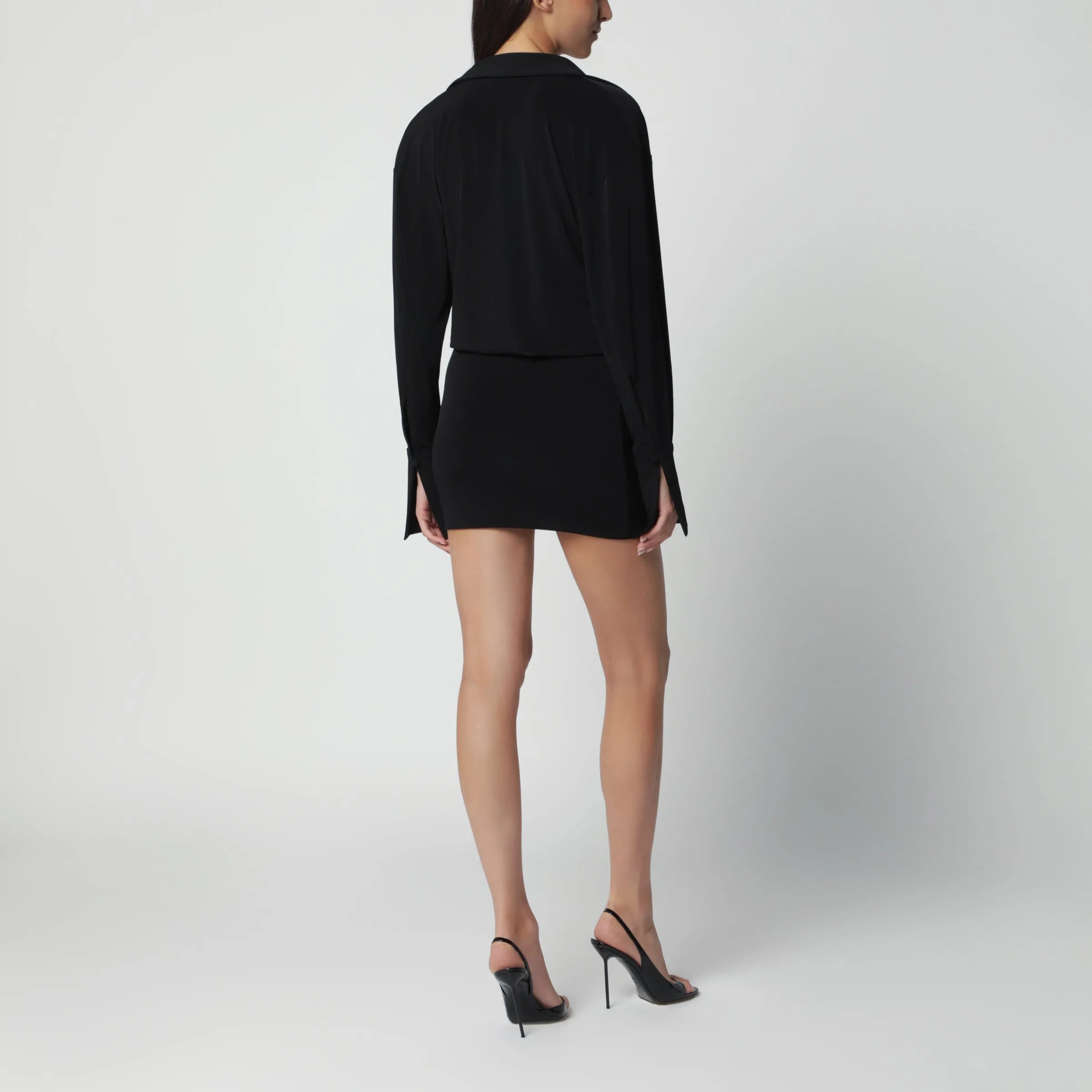 Black Lilia Mini Dress sold by Wanan Luxury product image thumbnail 3